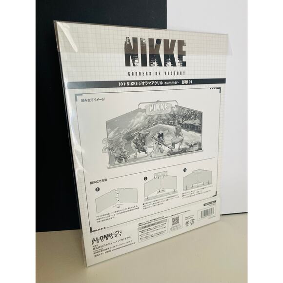 Goddess of Victory: Nikke Diorama Acrylic Stand Summer Force 01 - Picture 4 of 10